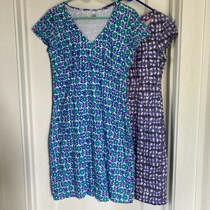 Bundle of two Boden summer cotton dresses size 8